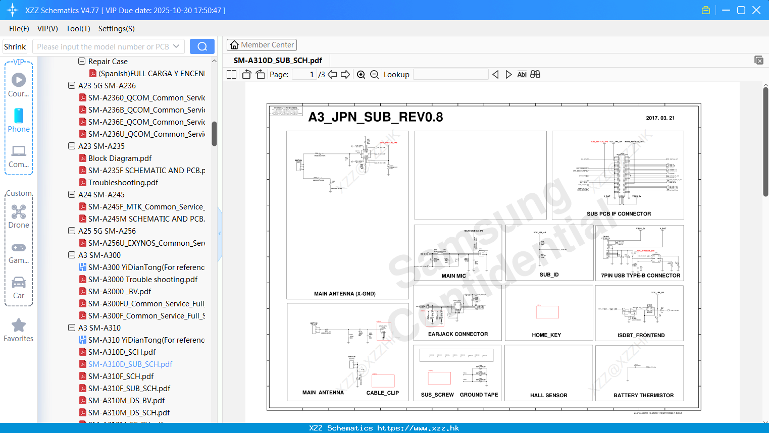 Samsung SM-A310D_SUB_SCH